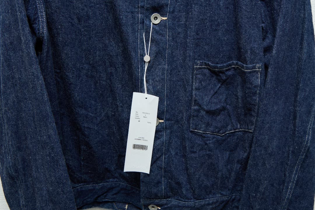 新品未使用タグ付き COMOLI デニムジャケット Gジャン サイズ2