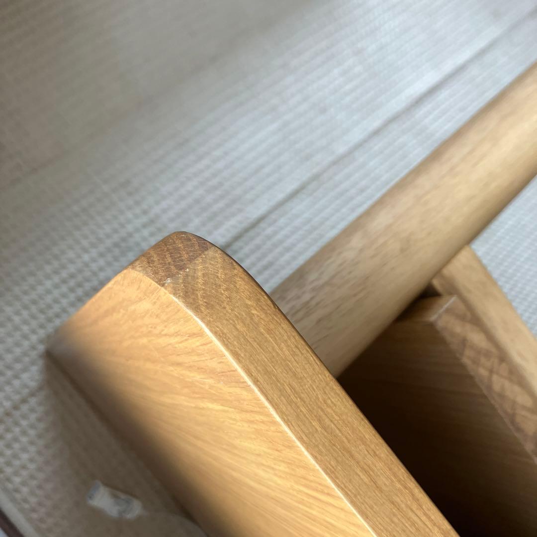 【極美品】無印良品　オーク材　ローテーブル　110cm×55cm×35cm
