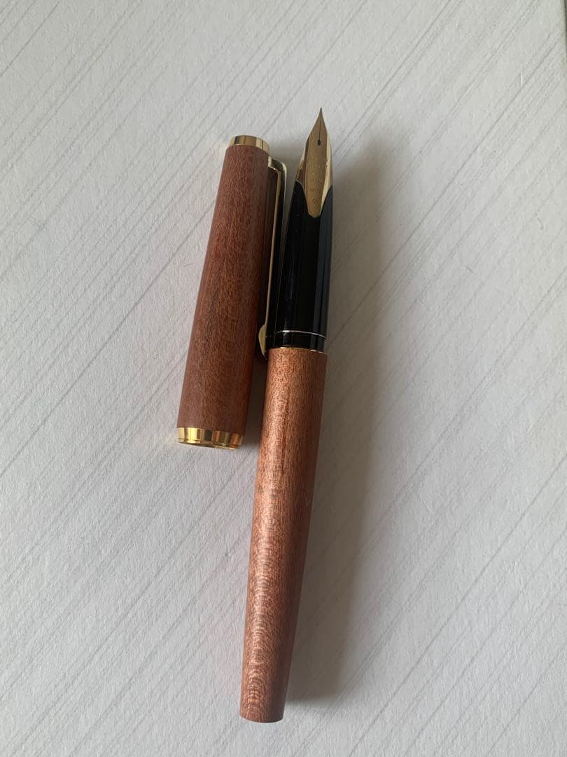 PILOT Custom 楓 木軸 万年筆 18Kペン先