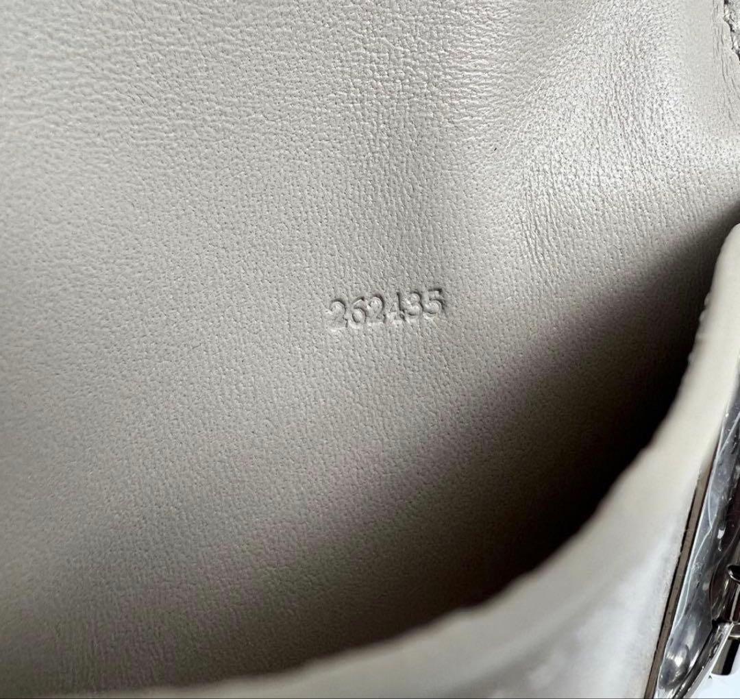 新品未使用LOEWE ロエベ アナグラム　キーケース　ぺブルグレインカーフ