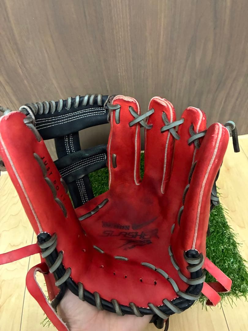 NIKE一般軟式用グラブ　湯もみ型つけ済み