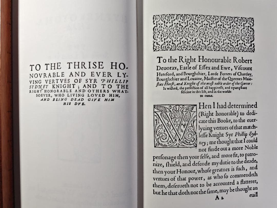 Hypnerotomachia (1592) 【16世紀英訳のファクシミリ版】