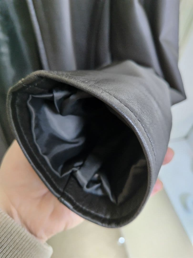 最終値下げ！極美品 Eddie Bauer 本革ブラウンジャケット XL