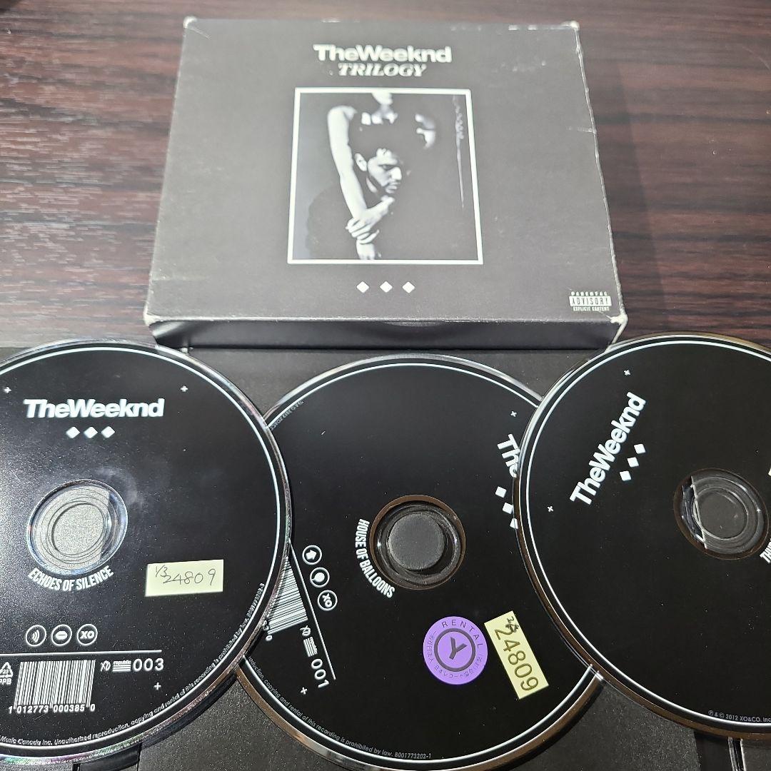 The Weeknd TRILOGY/KISS LAND/STARBOY等4枚