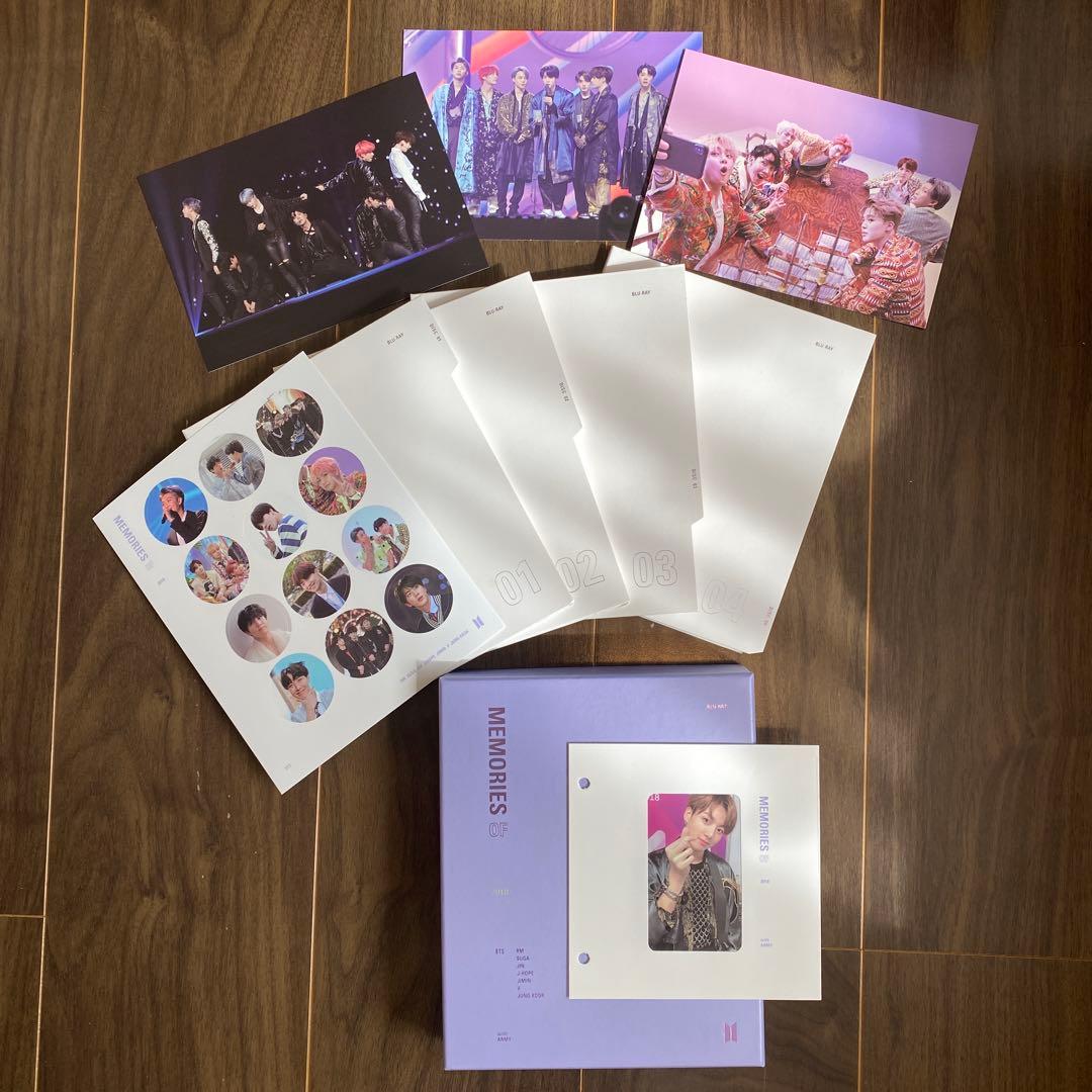BTS MEMORIES OF 2018 Blu-ray４枚　トレカ　ジョングク