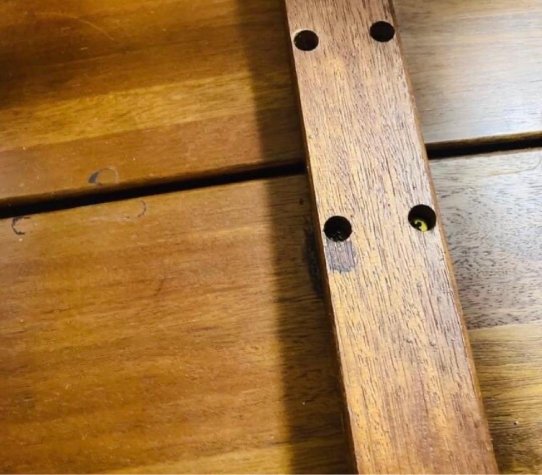 飛騨の家具 無垢材 大きめ四角のスツール