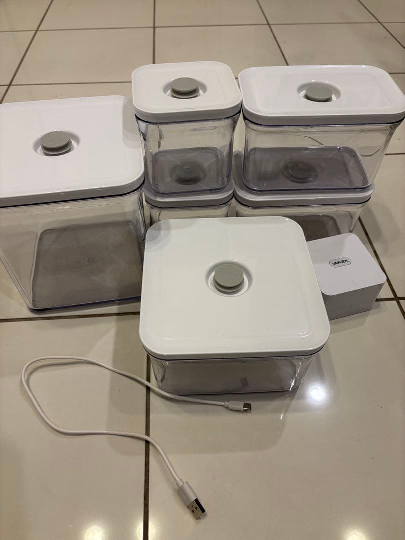 VAKUEN 7Pセット 食品保存容器