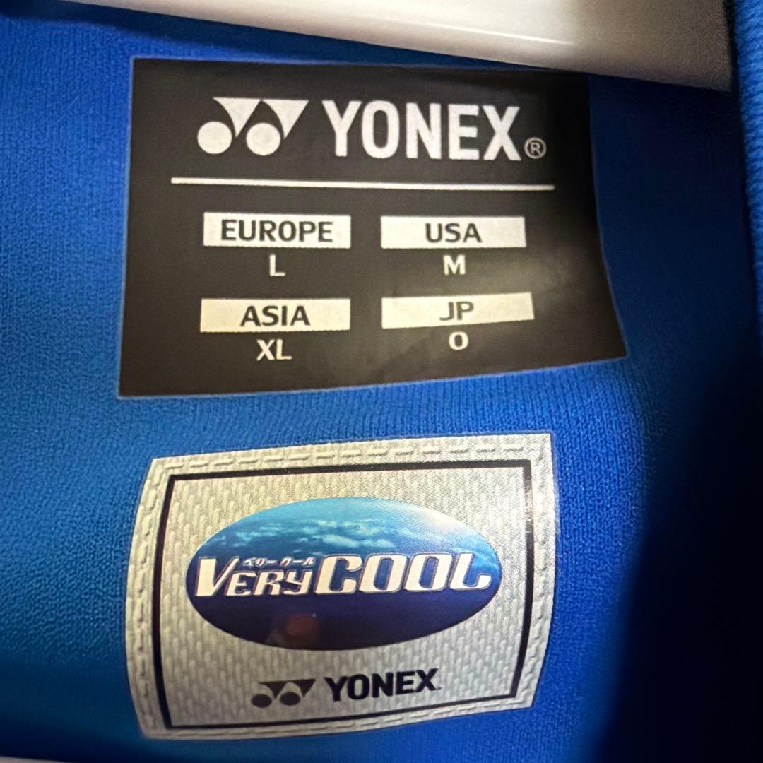 YONEX ウォームアップウェア 青 JP O