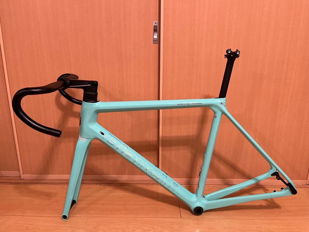 Bianchi specialissima CV フレームセット