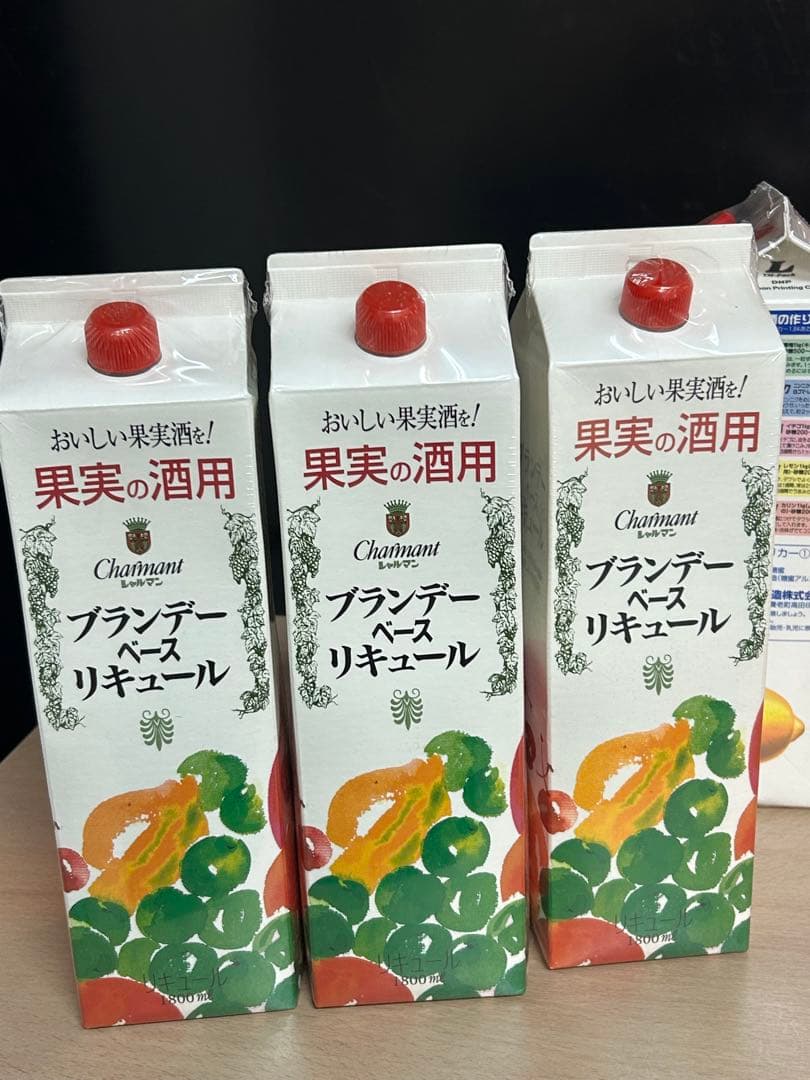 プランデーベースリキュール　果実の酒用　玉泉白滝　7本セット　まとめて