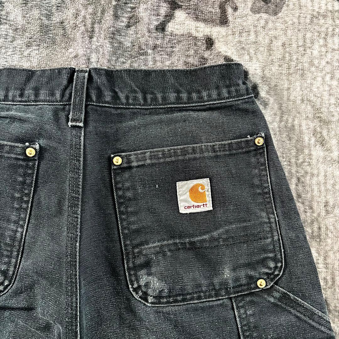 コメ欄セール！超スペシャル 一点物USA製ヘルメッツ ブルーペンキ 28×32