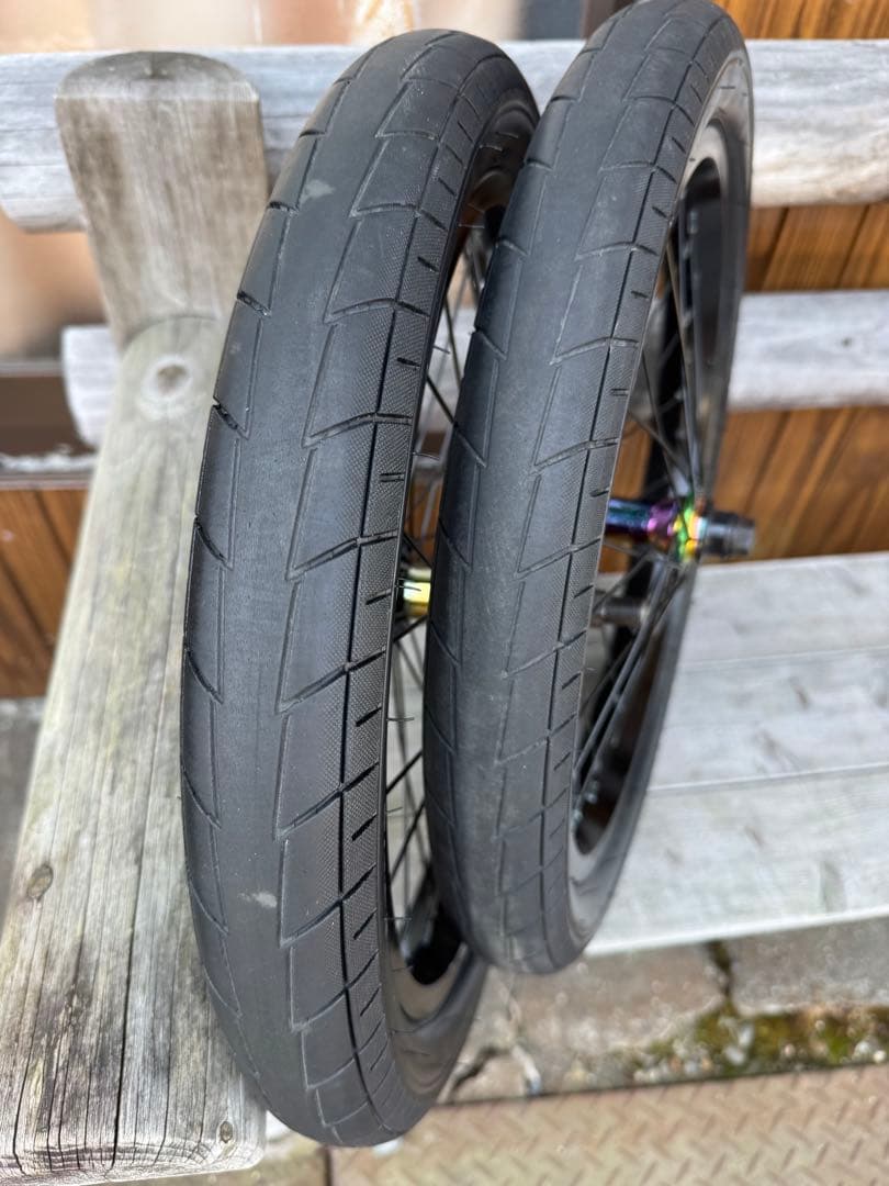 BMX ホイールセット 18インチ SALTPLUS x TREBOL