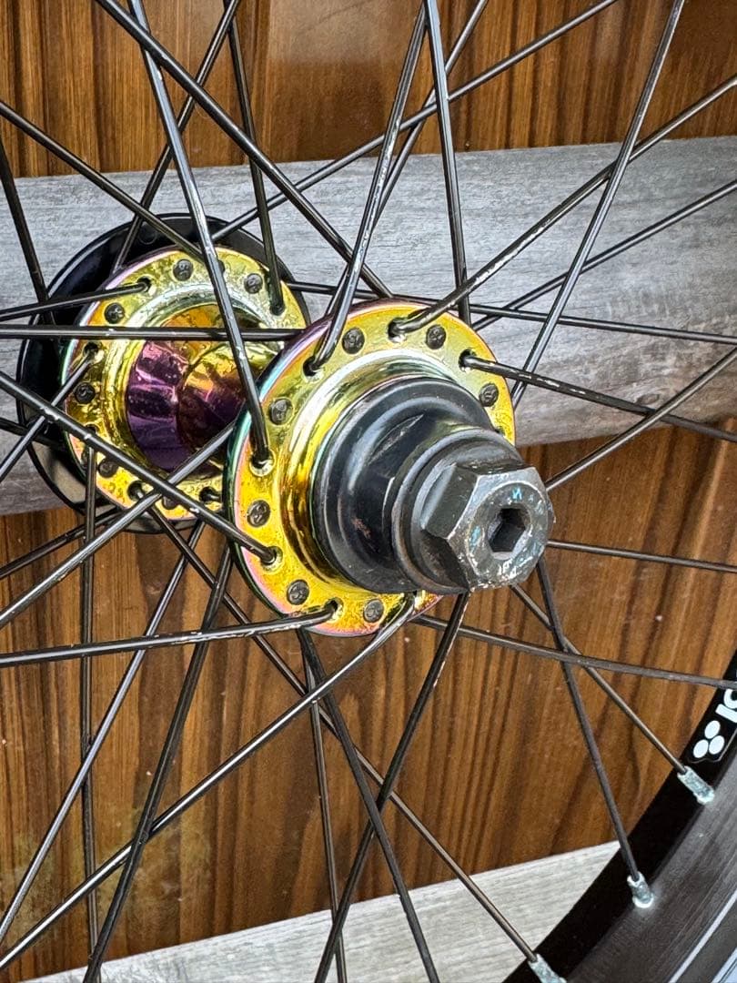 BMX ホイールセット 18インチ SALTPLUS x TREBOL