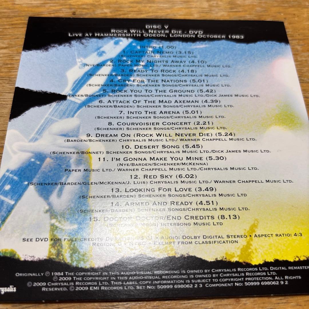 マイケルシェンカー　4CD+DVD limited