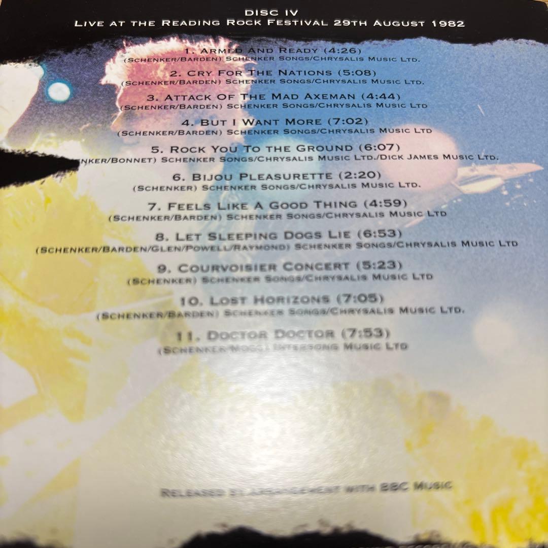 マイケルシェンカー　4CD+DVD limited