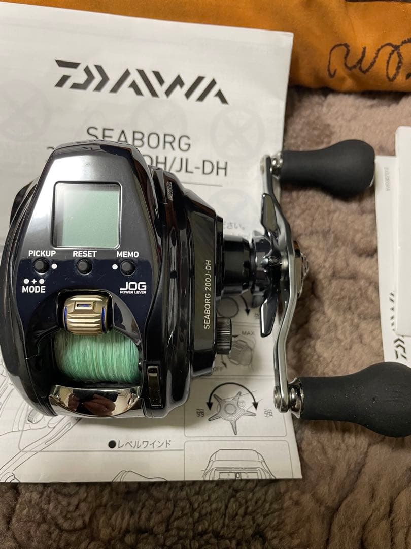 ダイワ22シーボーグ200J-DH 電動リール
