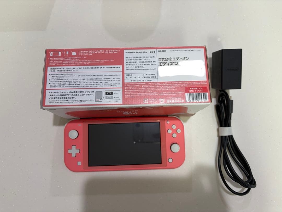 Nintendo Switch Lite ピンク 本体 充電器付き