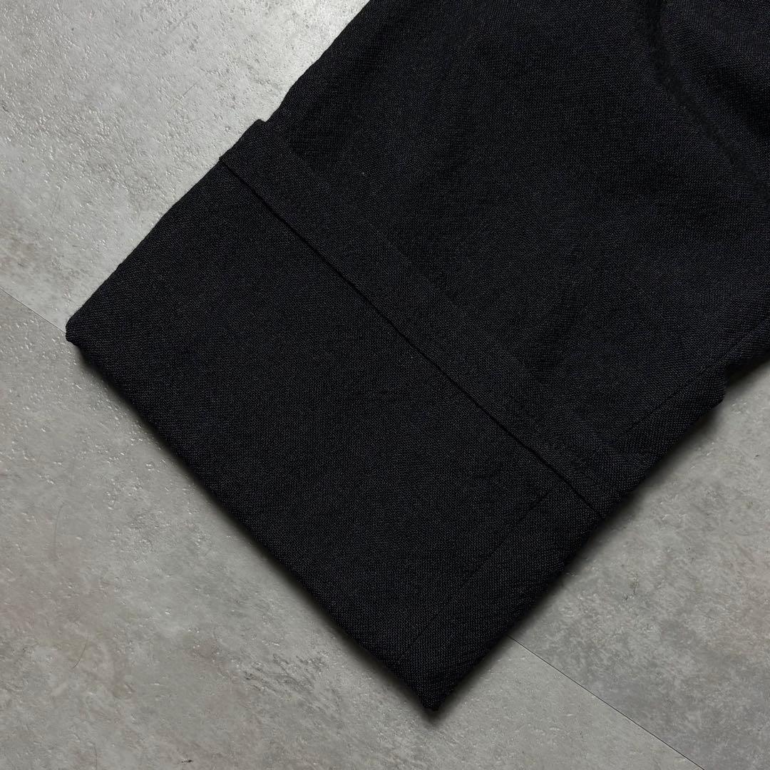 ISSEY MIYAKE ブラック デザインスタンドジャケット 変形ジャケット