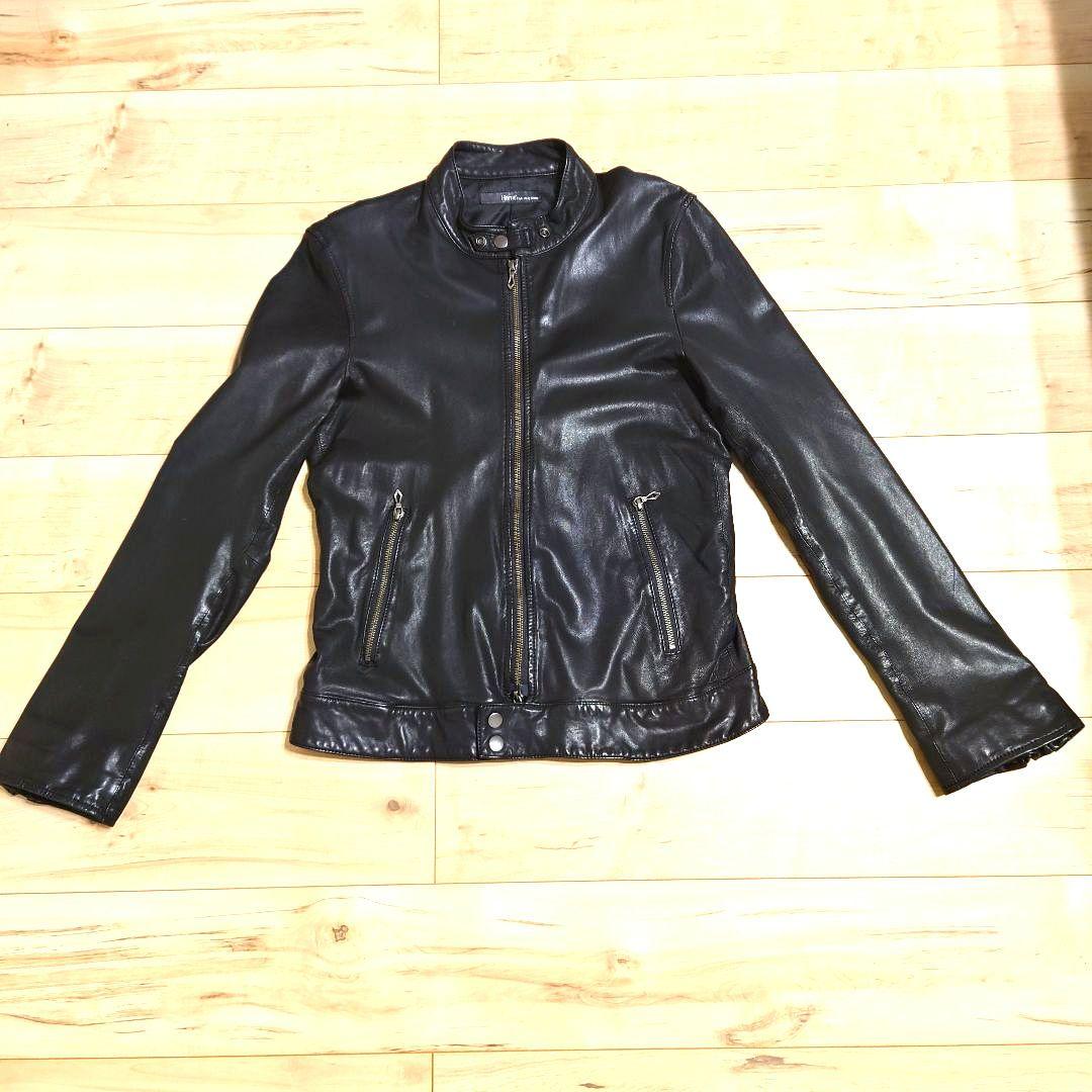 y*o様 近々出品取下　Haruf　レザーシングルライダースジャケット　本革