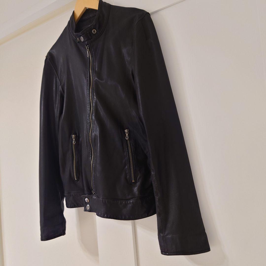 y*o様 近々出品取下　Haruf　レザーシングルライダースジャケット　本革