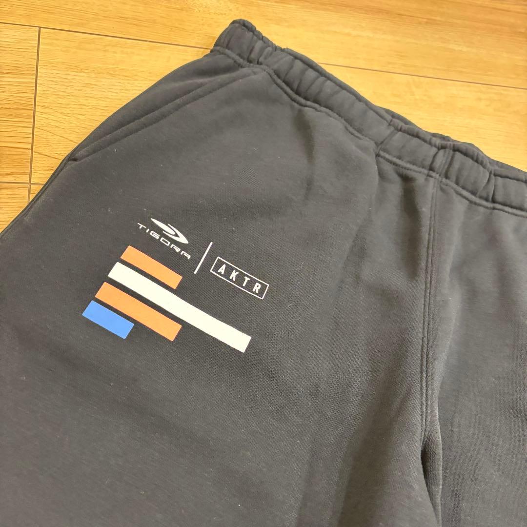 新品　ティゴラ　アクター　スウェット　上下セット　セットアップ　バスケ　ブラック