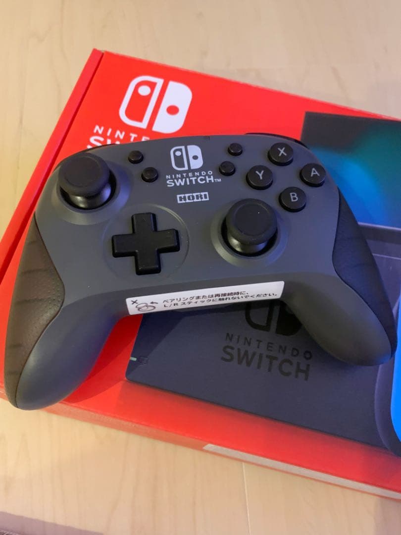 プロコン付きNintendo Switchスイッチネオンブルーレッド