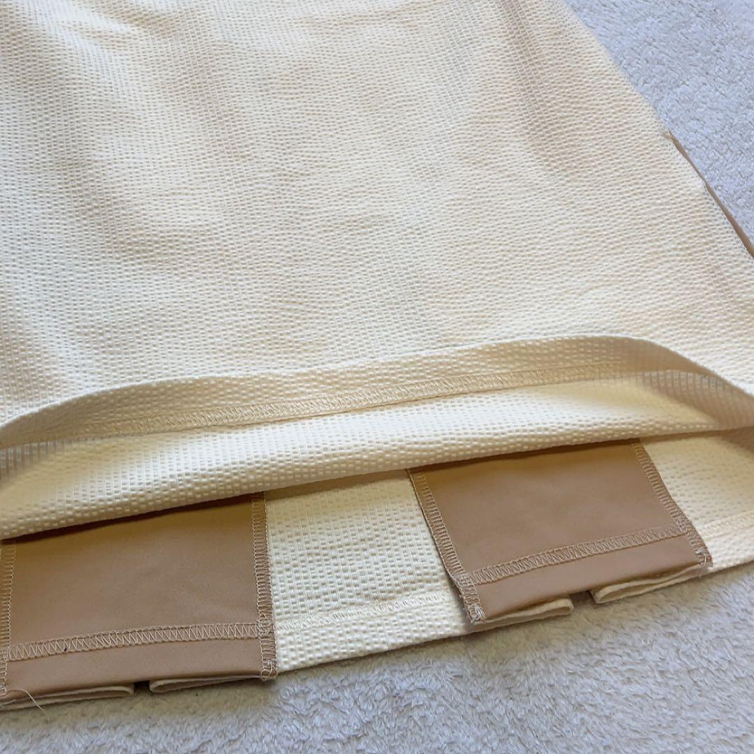 美品　近年　8YARDS ハチヤーズ　モックネック　ワンピース シアサッカー