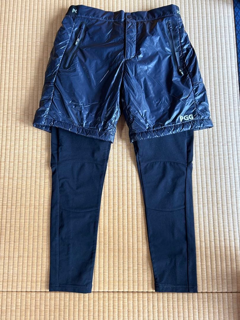 新品❣️PGG パーリーゲイツ　ダウン　ユニセックス　ハーフパンツ　サイズ４