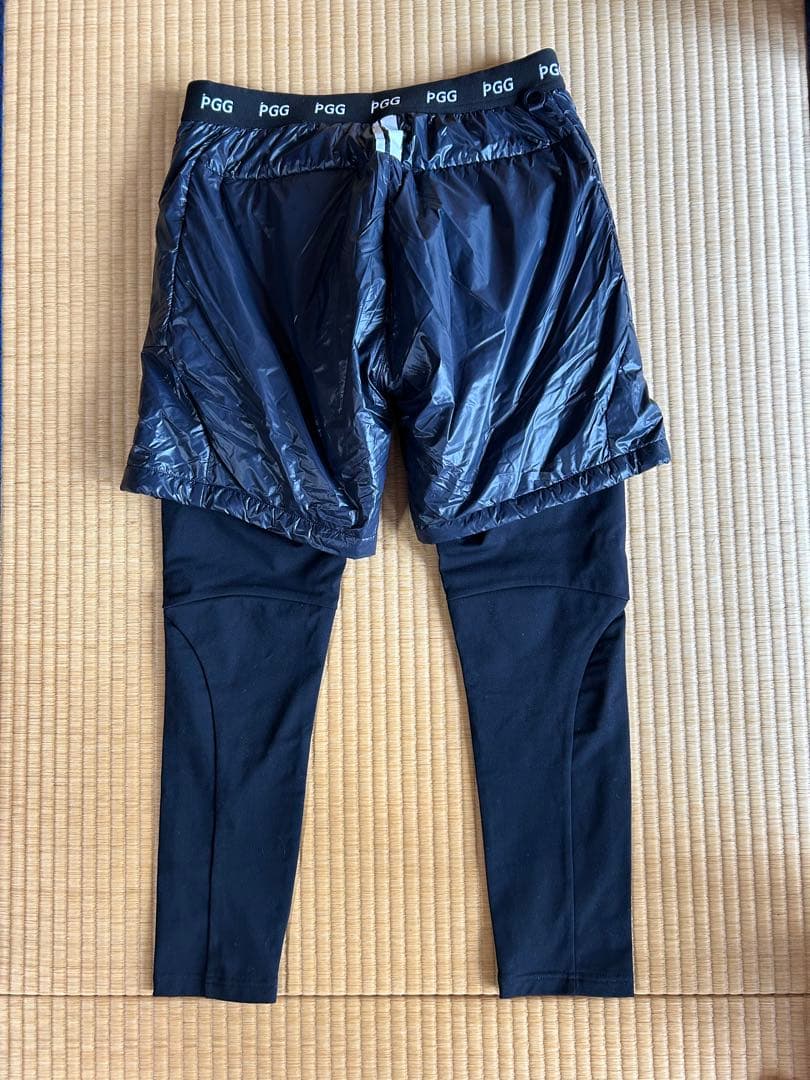 新品❣️PGG パーリーゲイツ　ダウン　ユニセックス　ハーフパンツ　サイズ４