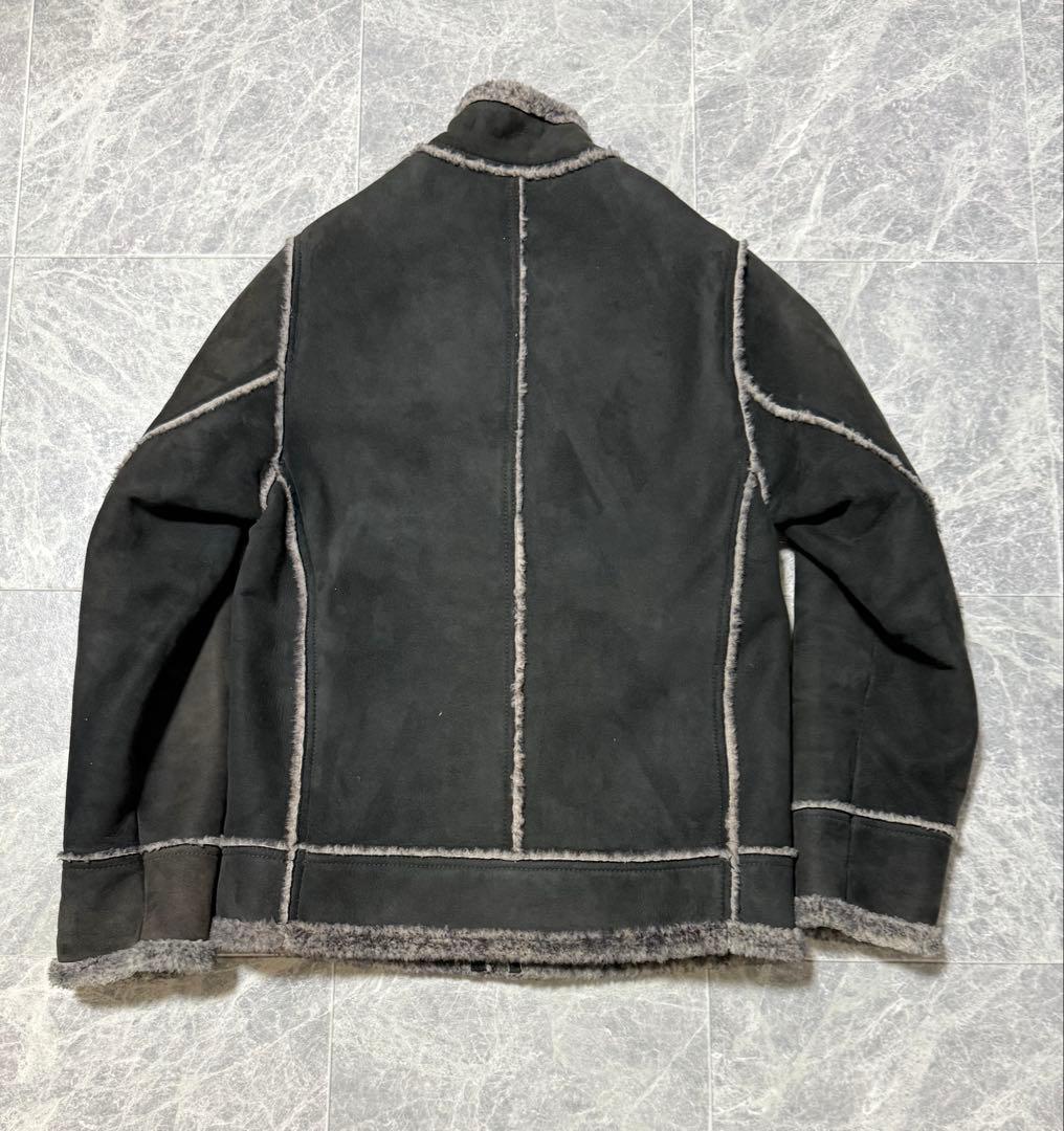 DOLCE&GABBANA ドルチェ ドルガバ ムートンレザー ジャケット 48