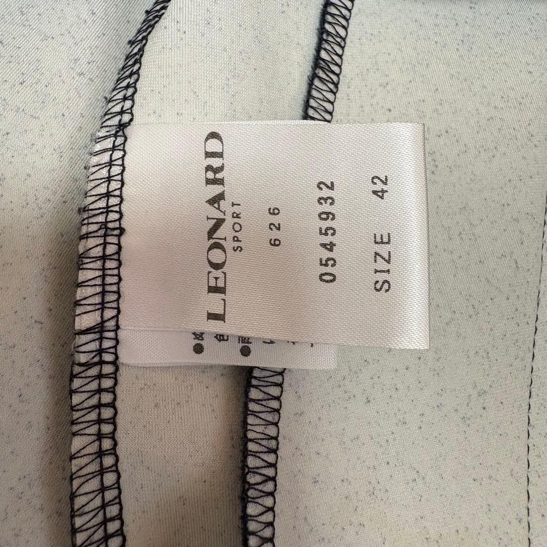 極美品LEONARD SPORT デニム転写ストレッチジャケット