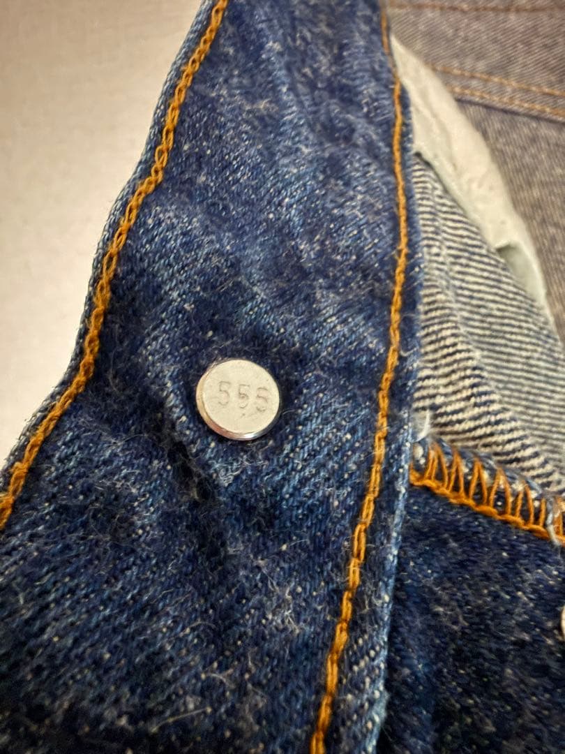 バレンシア製 Levi's501xx W34 555 濃紺