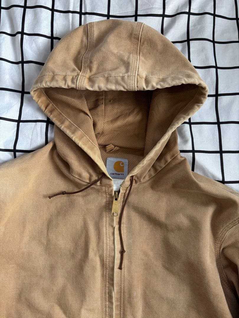 Carhartt ダックジャケット アクティブジャケット ブラウン 古着