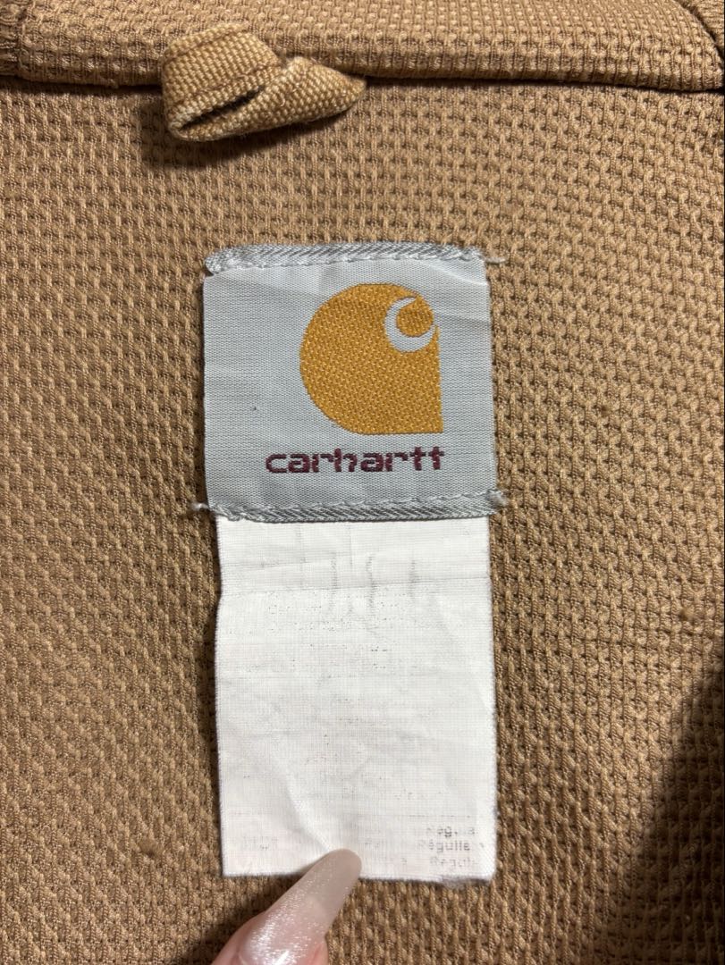 Carhartt ダックジャケット アクティブジャケット ブラウン 古着