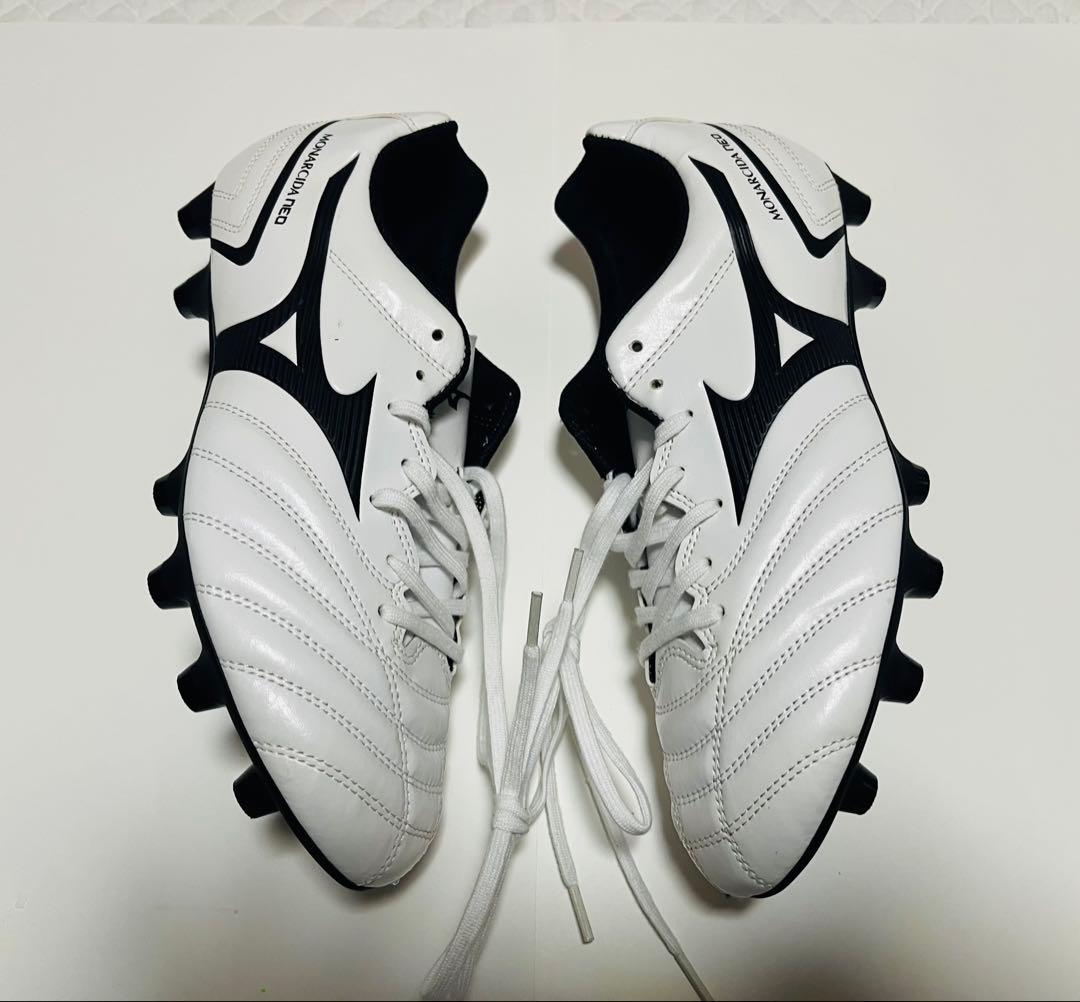 MIZUNO モナルシーダ NEO 2 SELECT白×黒26cm 未使用に近い