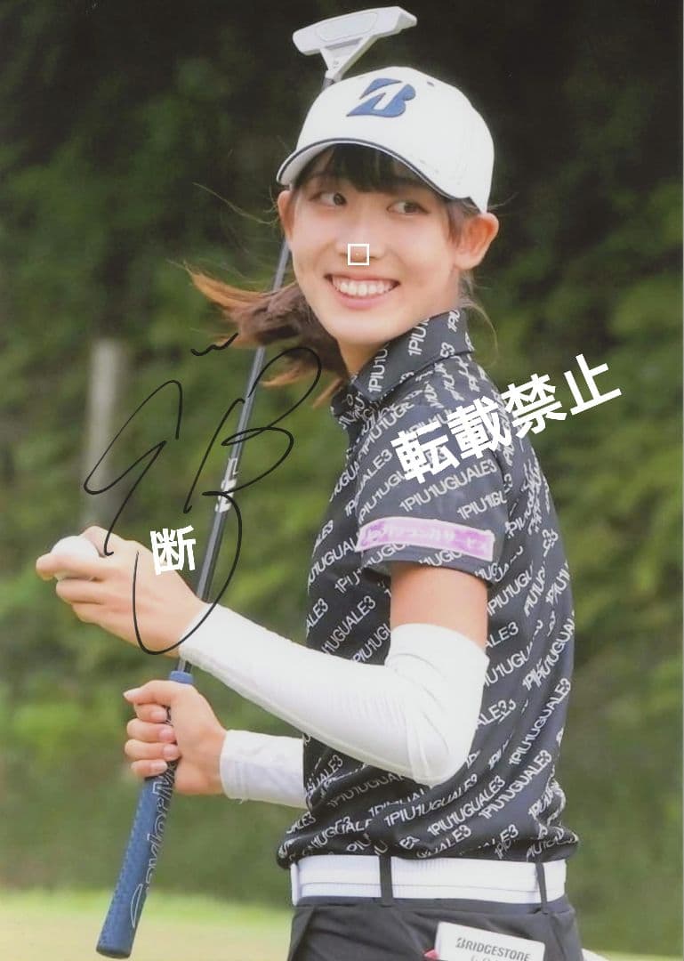 馬場 咲希 直筆 サイン TOTO ジャパンクラシック 女子 ゴルフ