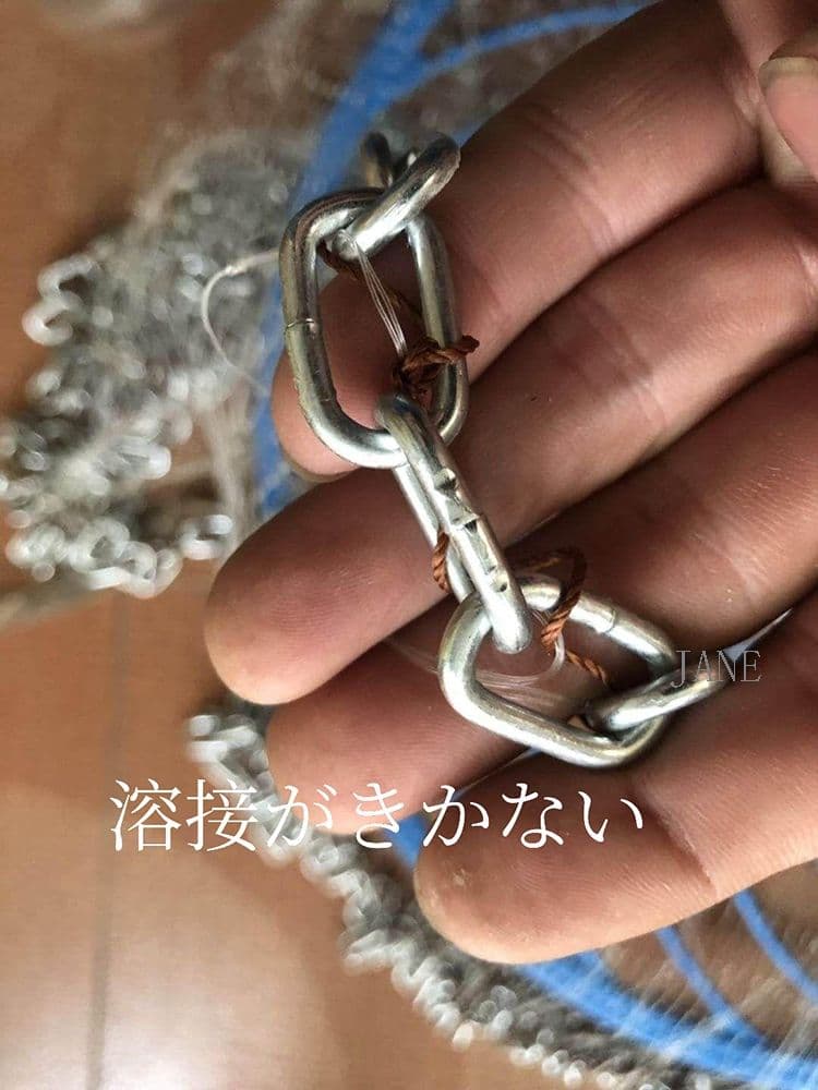 鎖大飛盤式投網手放網米式手放網自働漁網易放網払払網 投げ方 説明