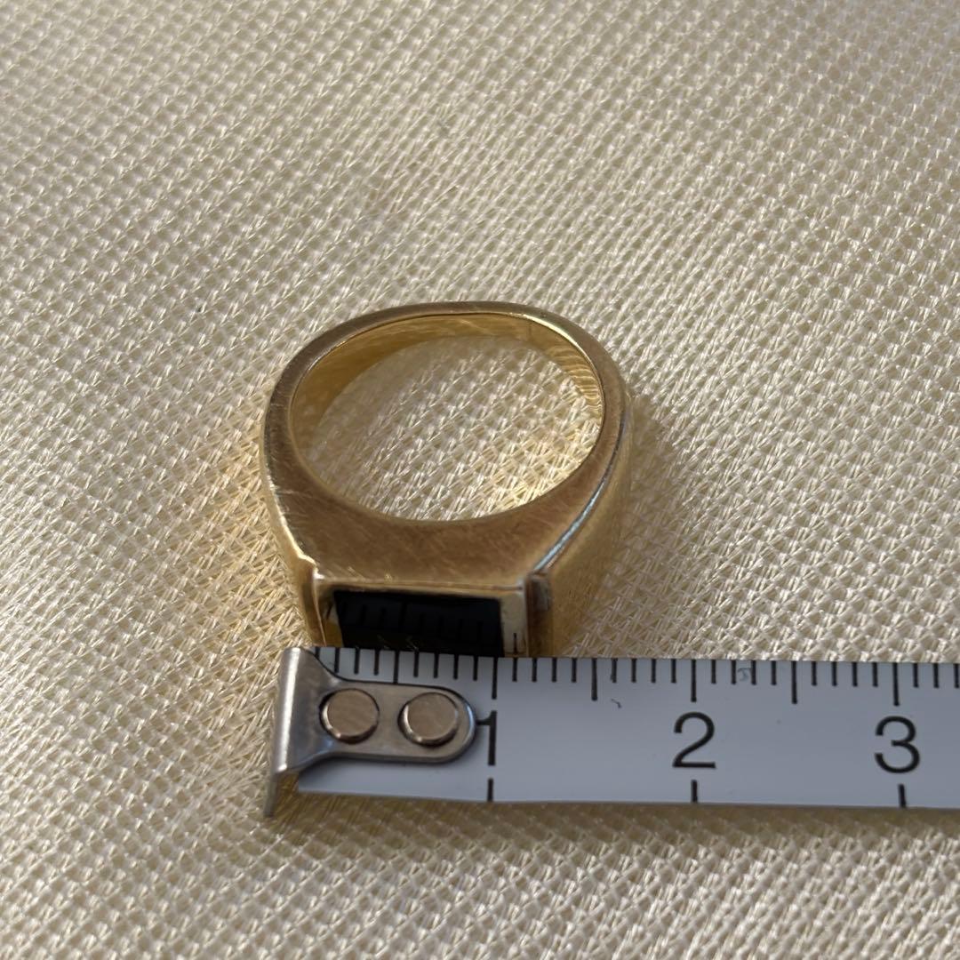 アクセサリー R.ALAGAN / SIGNET RING / ONYX