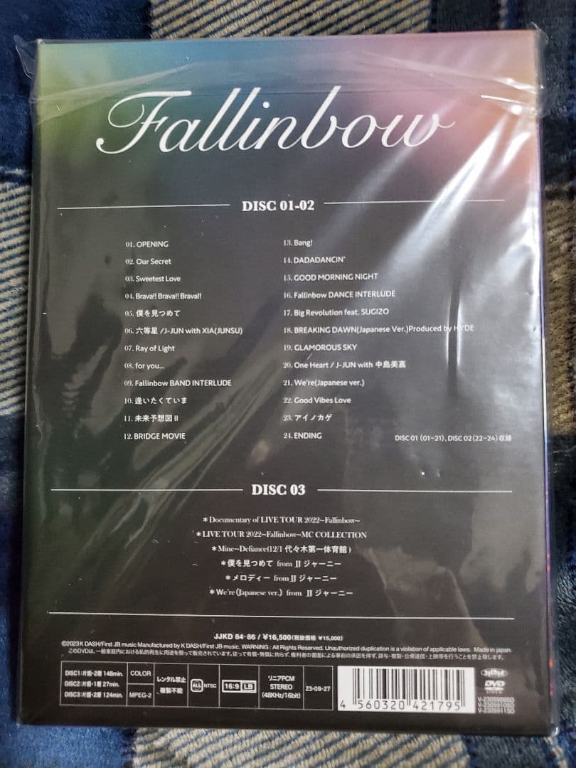 J-JUN LIVE TOUR 2022~Fallinbow~ 初回生産限定盤