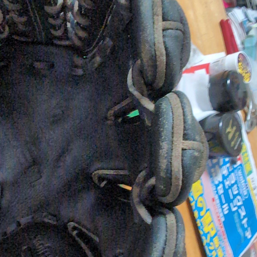ZETT ブラック 硬式グローブ　　　　値下げしました