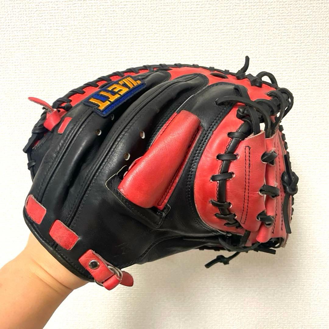 200 ZETT 矢野モデル 型抜群 即戦力 軟式 キャッチャーミット