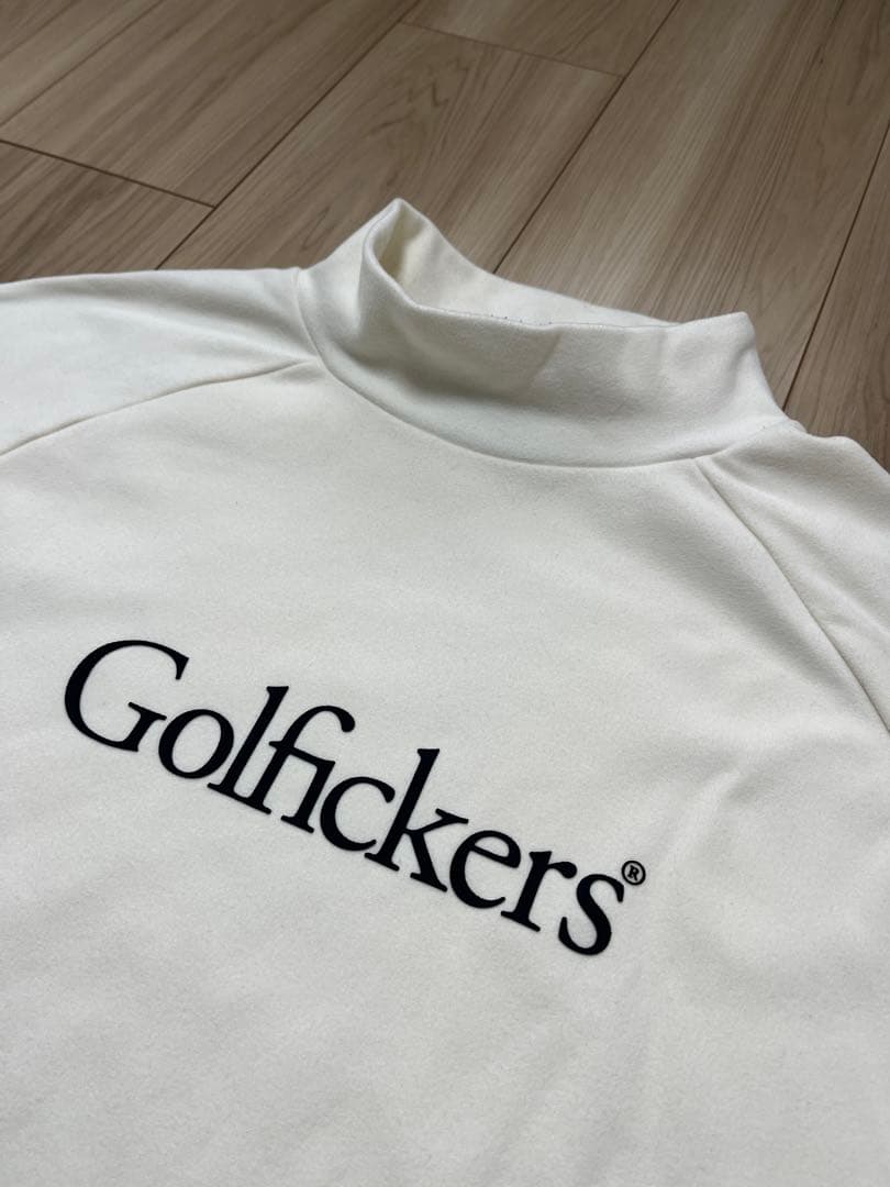 Golfickers ゴルフィッカーズ　モックネック　オフホワイト　サイズM