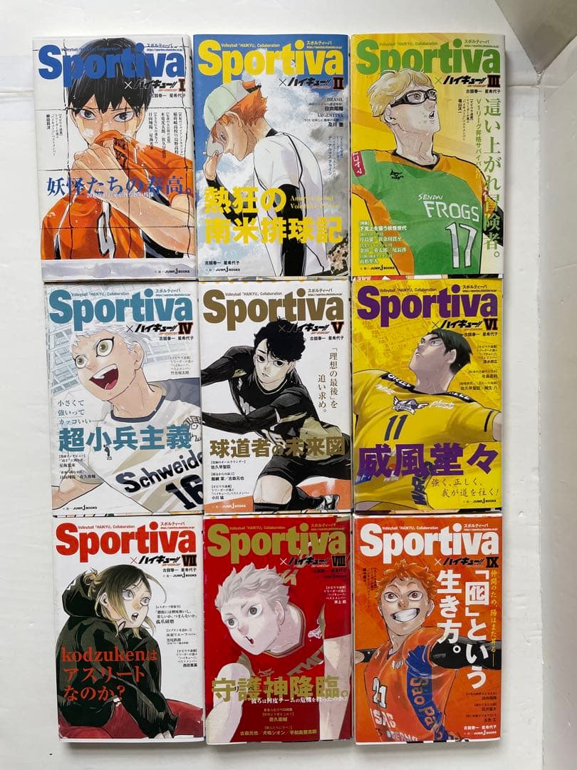 【全13巻セット】ハイキュー!! ショーセツバン!! Sportiva特典付き