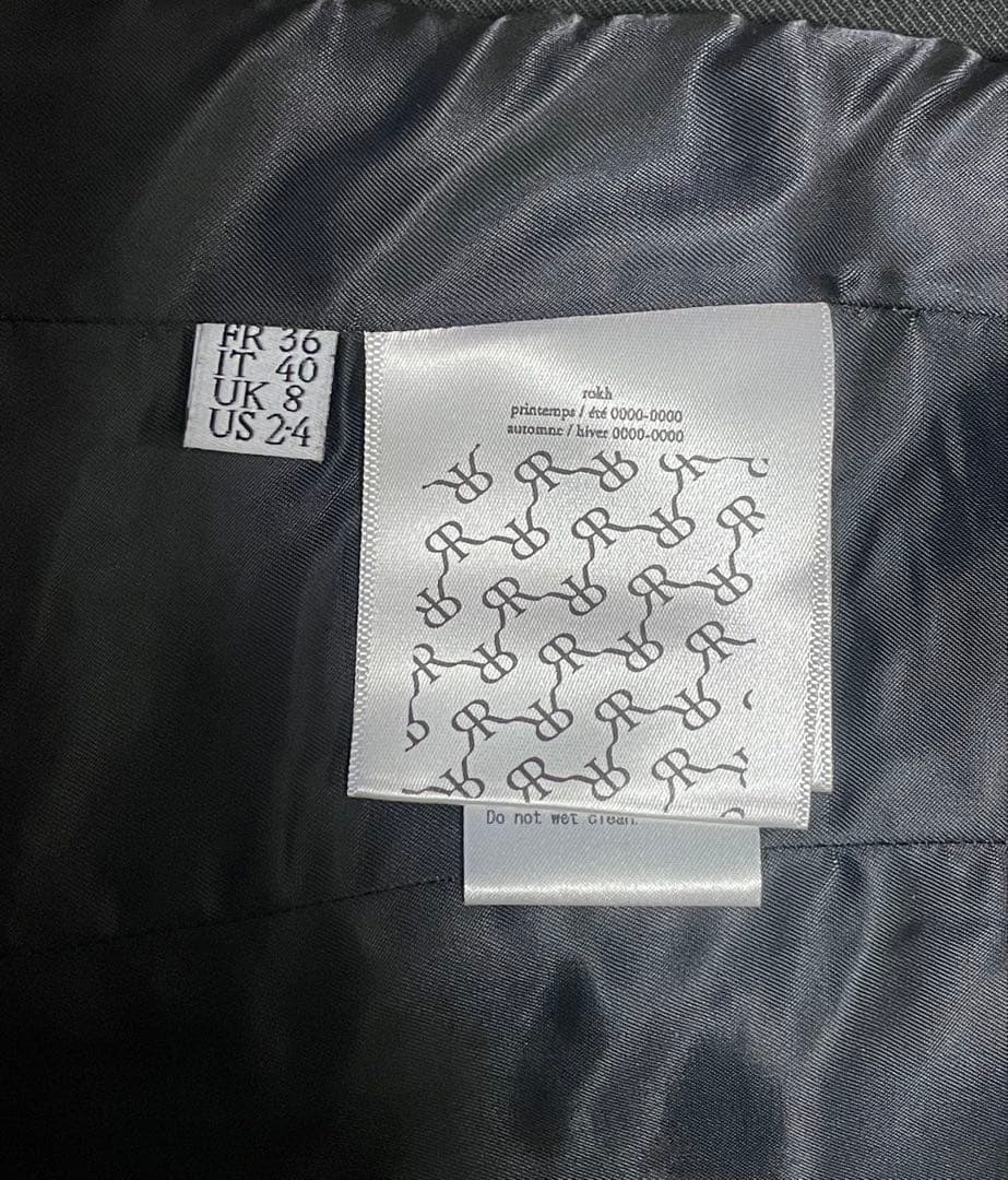 rokh ドロップショルダー コルセットトップ