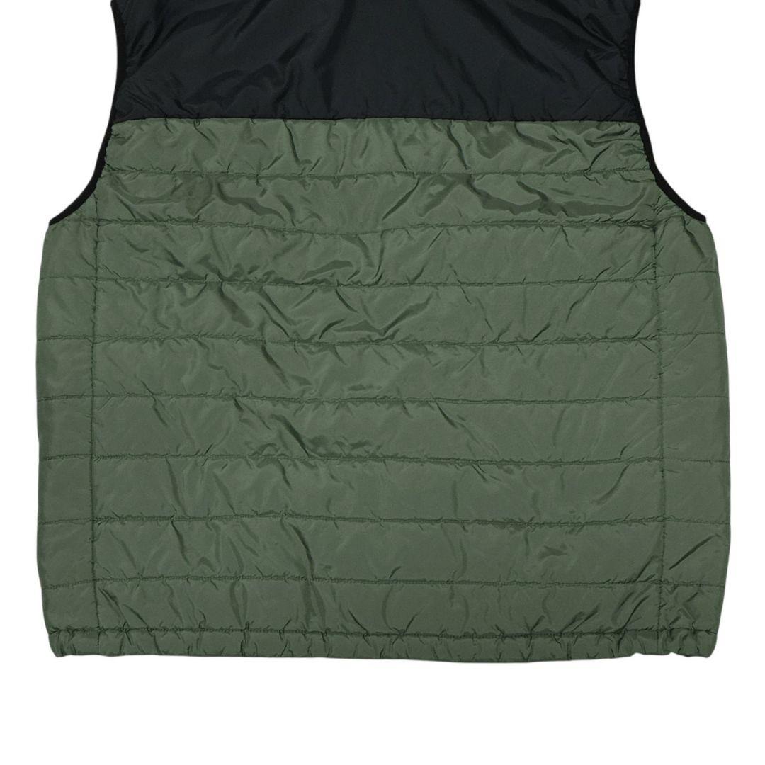 【美品】Columbia コロンビア ダウンベスト 2XL相当 黒×緑