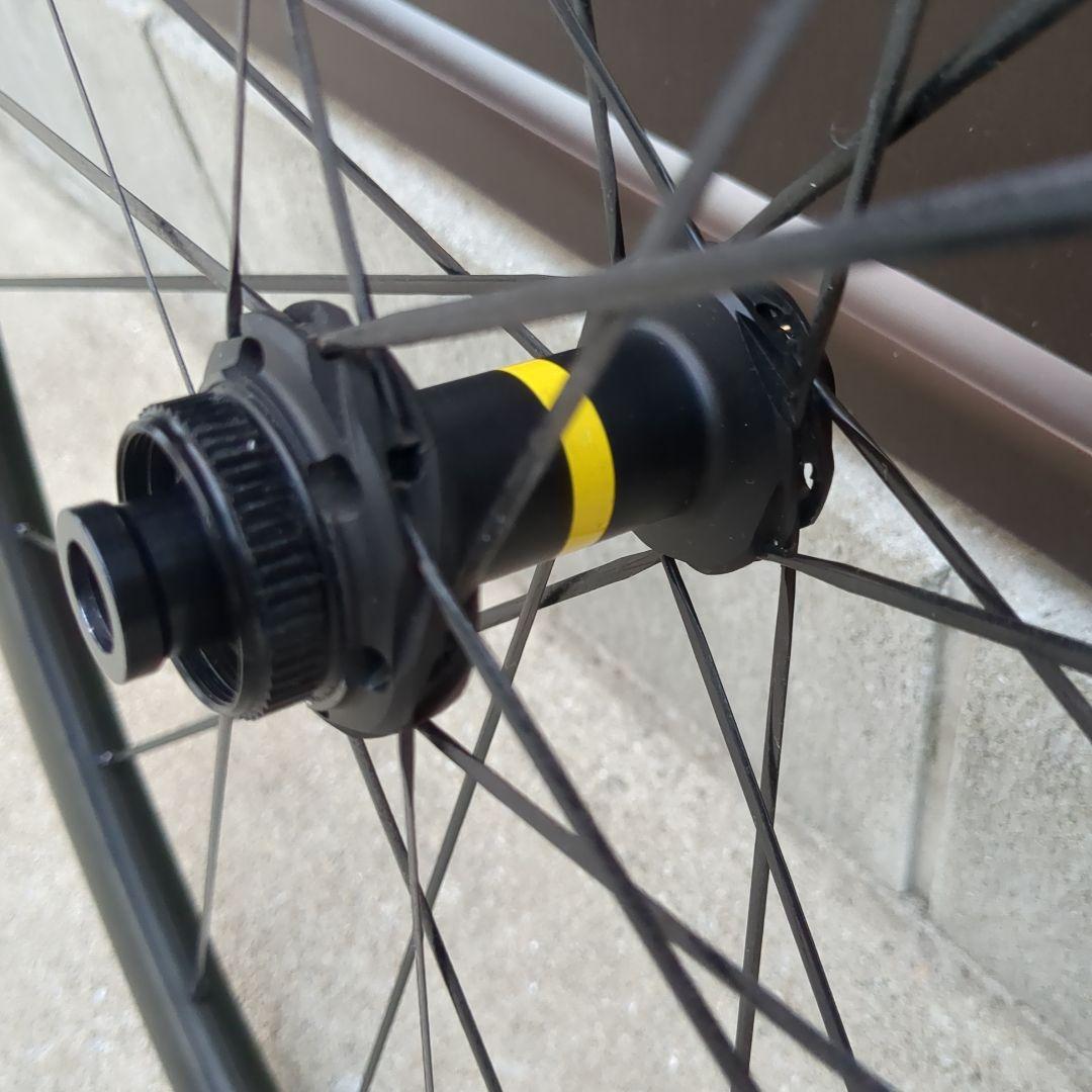 MAVIC COSMIC SLR 32 DISC カーボンホイール前後ペア 美品