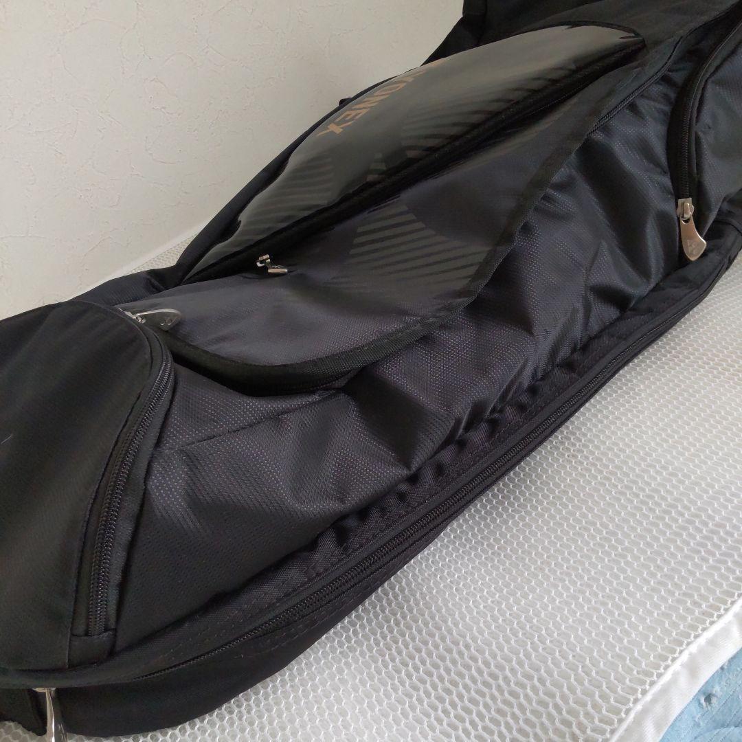 YONEX テニス バトミントン　ラケットリュックバッグ 黒/黄！頻度少目美品！