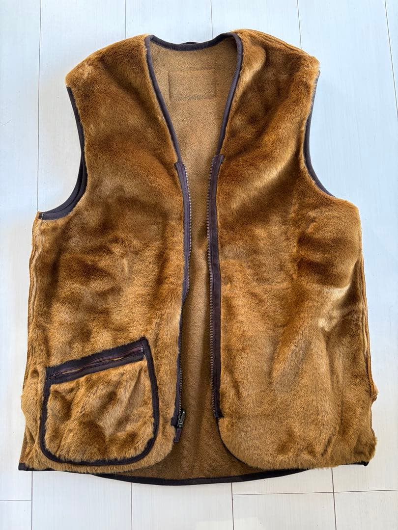 Barbour フリース ベスト リバーシブル 38 美品