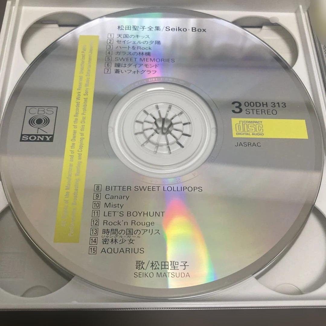 【美品】松田聖子全集Seiko Box 4枚組CD