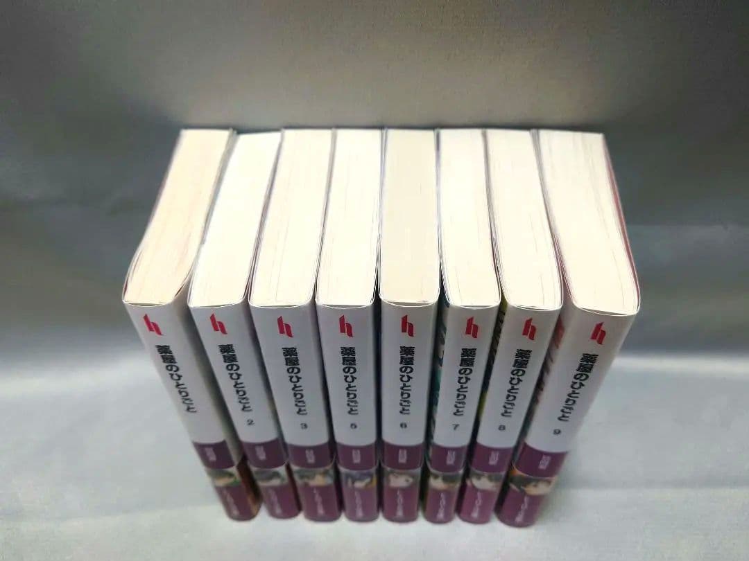 薬屋のひとりごと 文庫 1〜3、5〜9巻 計8冊 初版 帯付き＋おまけ付き